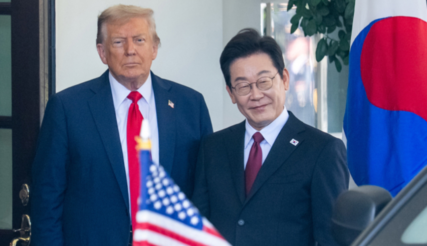 李在明与特朗普8月底会晤(来源:新华社资料图)